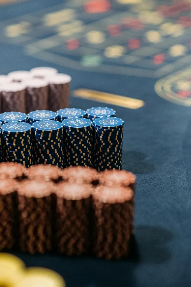 Live dealer roulette table layout at Betty Casino
